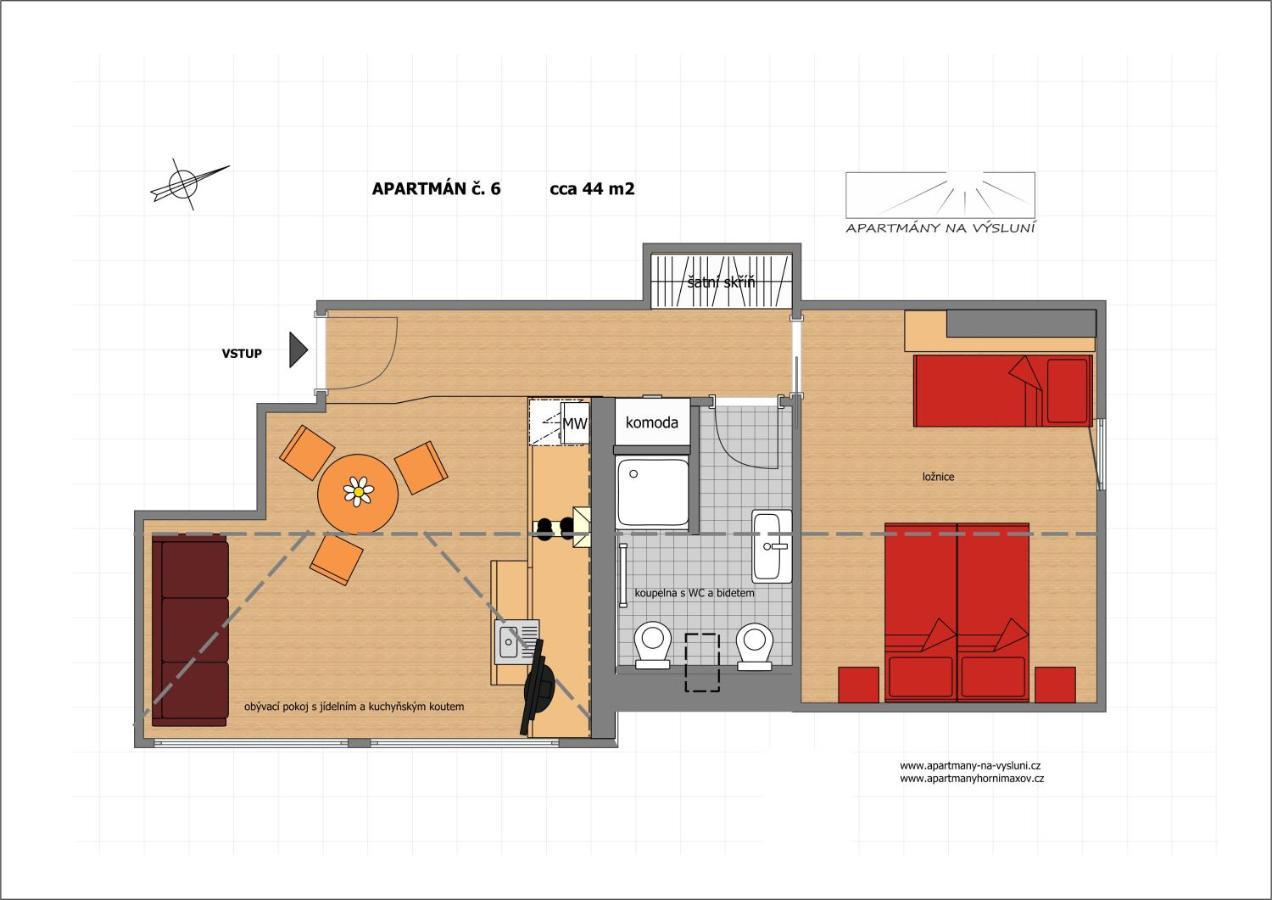 Apartmány Na Výsluní Horní Maxov Kültér fotó